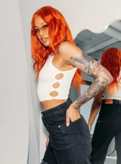 Princess Polly Aster Top White -Femme Flair AsterTopWhite 5