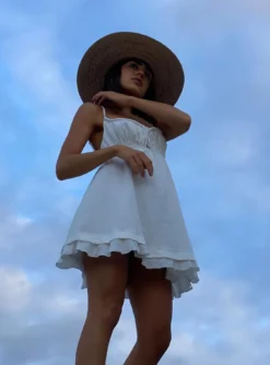 Princess Polly Empress Of Love Mini Dress White -Femme Flair EMPRESS OF LOVE MINI DRESS 67feaea1 7f32 486f a22a 8c2849e64cbf