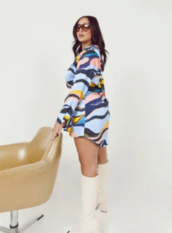 Princess Polly Floretta Mini Dress Multi -Femme Flair Floretta Mini Dress Multi 1