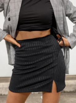 Princess Polly Human Movement Mini Skirt Black -Femme Flair HUMAN MOVEMENT MINI SKIRT BLACK