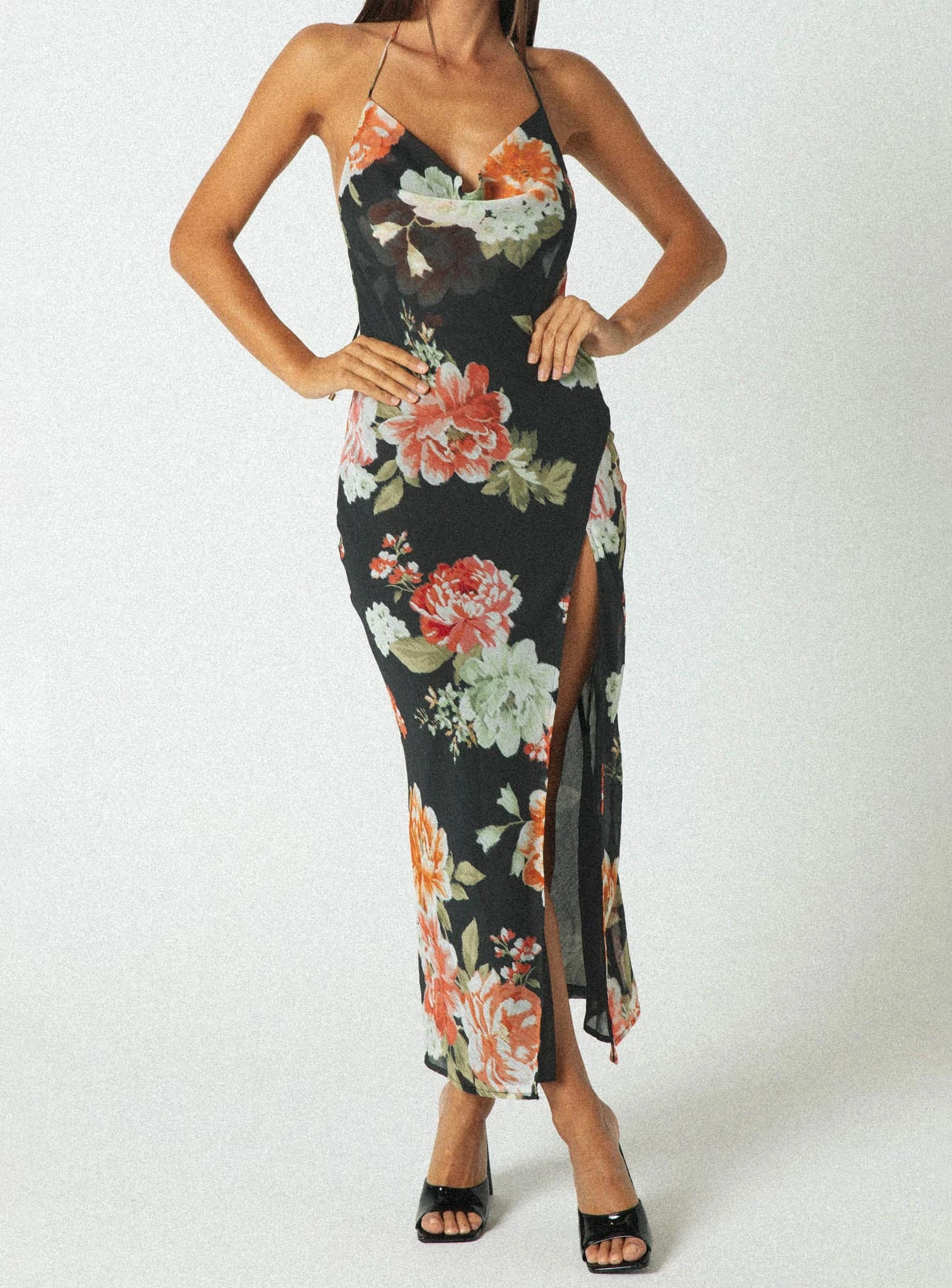 Jagger & Stone Valentina Maxi Dress Wild Rose Ebony 1 Jagger & Stone Valentina Maxi Dress Wild Rose Ebony