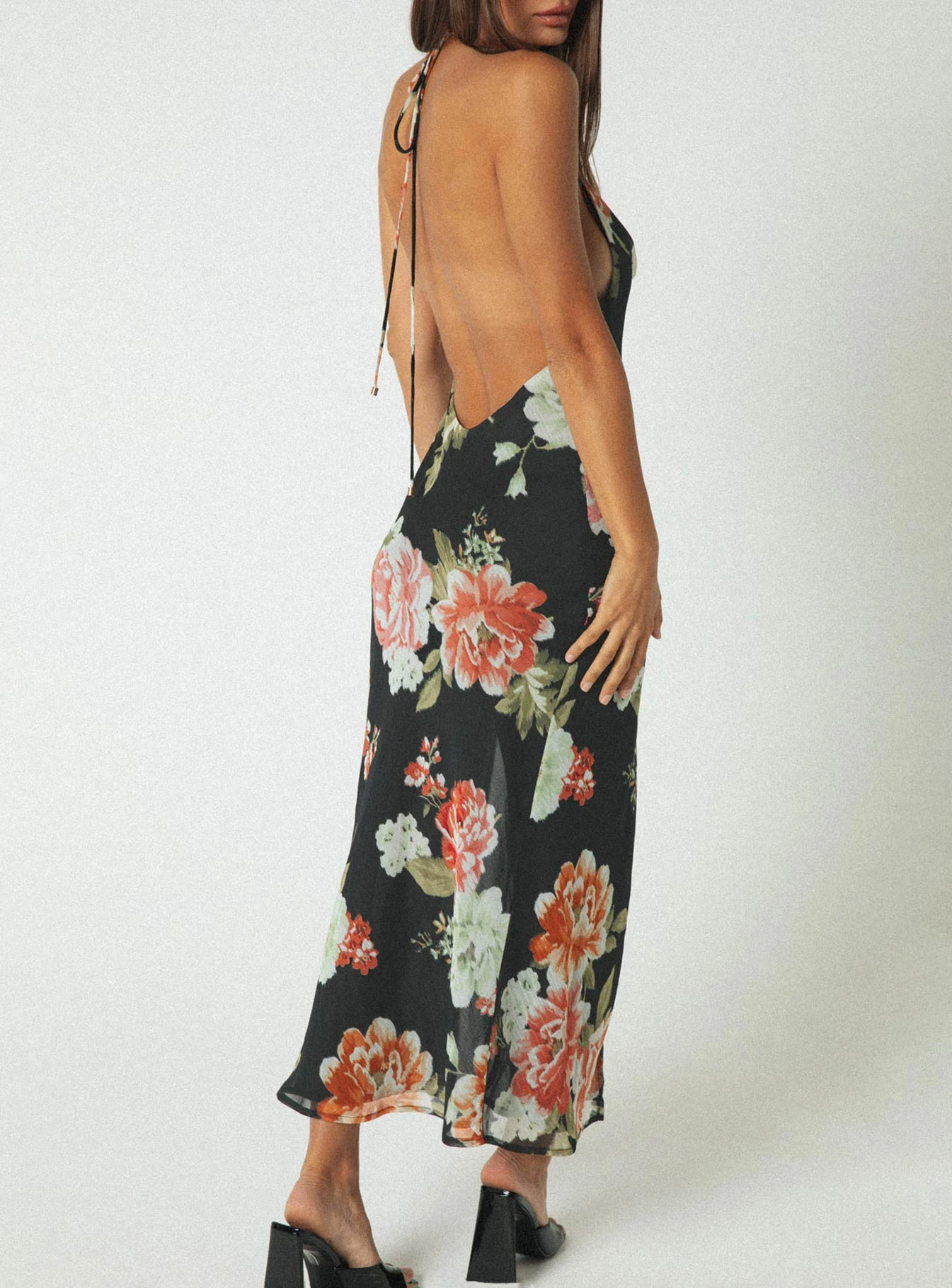 Jagger & Stone Valentina Maxi Dress Wild Rose Ebony 5 Jagger & Stone Valentina Maxi Dress Wild Rose Ebony - Image 5