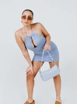 Princess Polly Jayda Mini Dress Blue 13 Princess Polly Jayda Mini Dress Blue -Femme Flair Jayda Mini Dress Blue 1