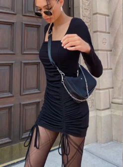 Princess Polly Mikayla Mini Dress Black