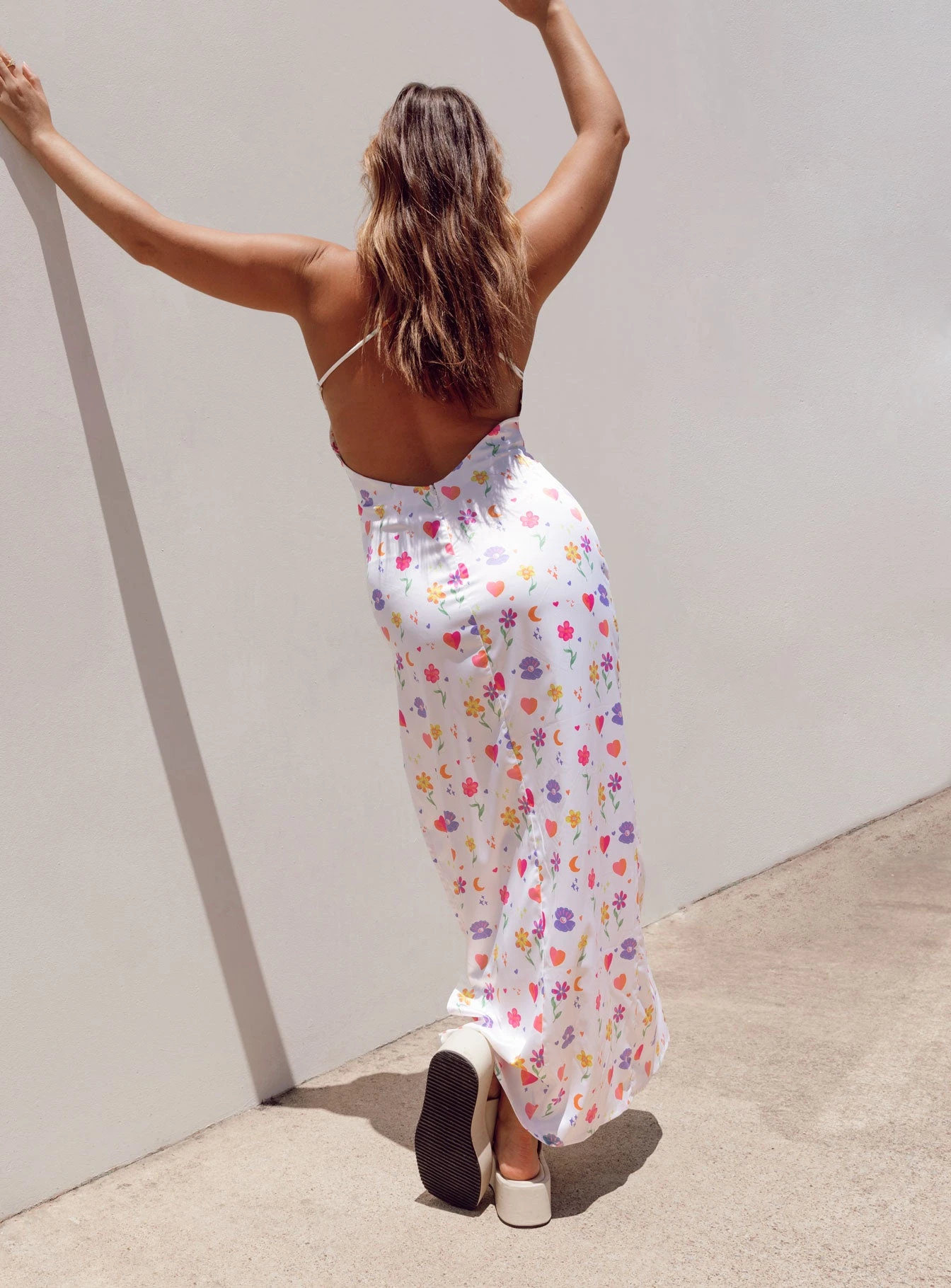 Princess Polly My Love Maxi Dress White Multi 7 Princess Polly My Love Maxi Dress White Multi - Image 7