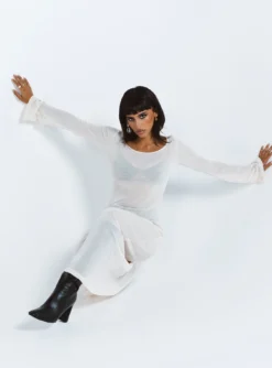 Princess Polly Sarelle Low Back Knit Maxi Dress Beige -Femme Flair SARELLE LOW BACK KNIT MAXI DRESS BEIGE 0