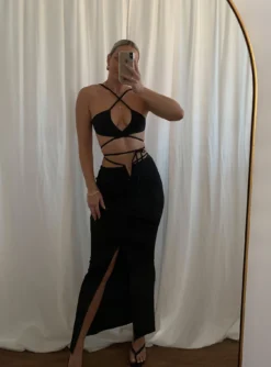 Princess Polly Korban Set Black